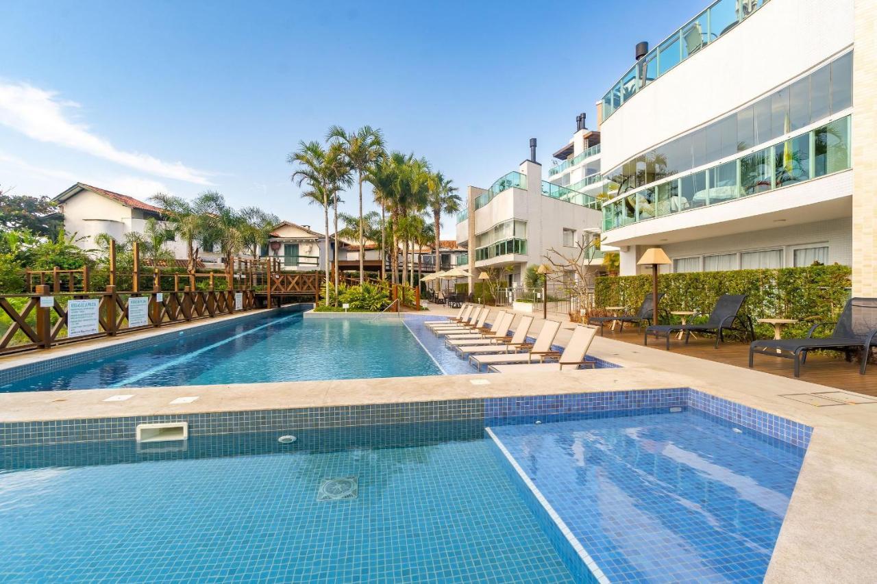 Varandas Do Atlantico - Confortavel Apartamento Em Condo Pe Na Areia Bombinhas Bagian luar foto