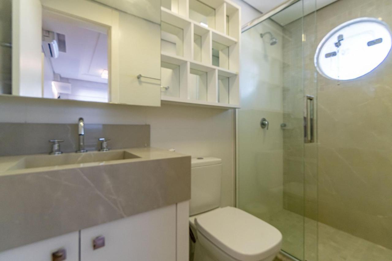 Varandas Do Atlantico - Confortavel Apartamento Em Condo Pe Na Areia Bombinhas Bagian luar foto