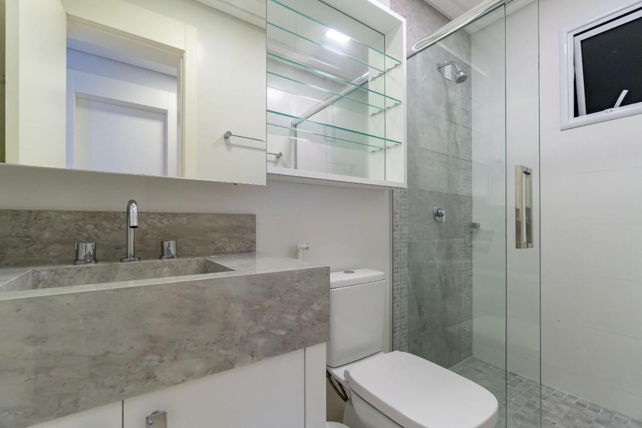 Varandas Do Atlantico - Confortavel Apartamento Em Condo Pe Na Areia Bombinhas Bagian luar foto